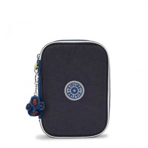 Kipling 100 Pens Cases Blue | HCVTM9167