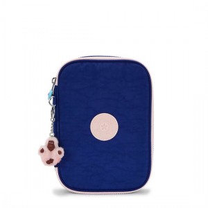 Kipling 100 Pens Cases Navy | SPLBE9230