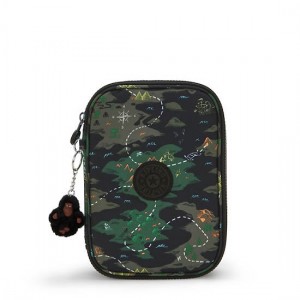 Kipling 100 Pens Printed Cases Green | MORCI7516