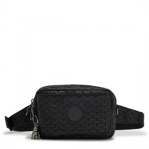 Kipling Abanu Multi Printed Convertible Crossbody Bags Black | MJAVI9241