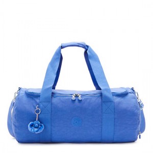 Kipling Argus Small Duffle Bags Blue | WDFXK7819