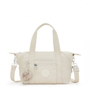 Kipling Art Mini Metallic Shoulder Bags Beige | QBECM1368