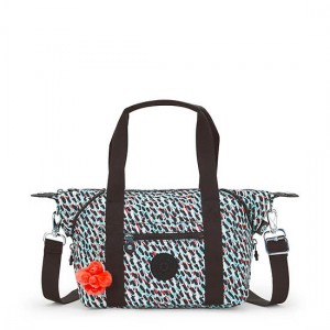 Kipling Art Mini Printed Shoulder Bags Black / Multicolor | XCRGI2847