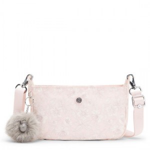 Kipling Berlin Crossbody Bags Pink / White | UROCA9350