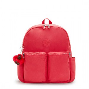 Kipling Charnell 11.5" Laptop Backpack Red | JYMXG5427