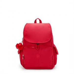 Kipling City Pack Backpack Red / Dark / Red | AOPLX4872