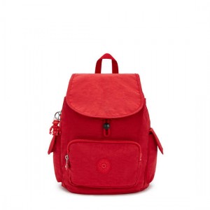 Kipling City Pack Small Backpack Red / Dark / Red | OIVQC4805