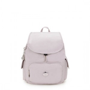 Kipling City Pack Small Backpack Silver | OBHIG1203