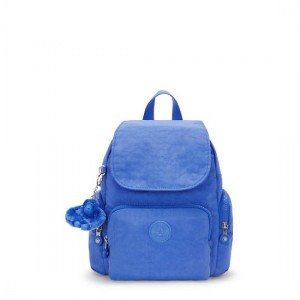 Kipling City Zip Mini Backpack Blue | MGLON3950