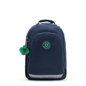 Kipling Class Room 17" Laptop Backpack Blue / Green | CMFWA4957