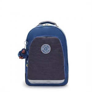 Kipling Class Room 17" Laptop Backpack Blue | QFMKW1720