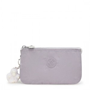 Kipling Creativity Large Pouches Grey | DOCKH8926