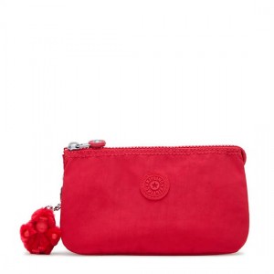 Kipling Creativity Large Pouches Red / Dark / Red | KHVGW6183