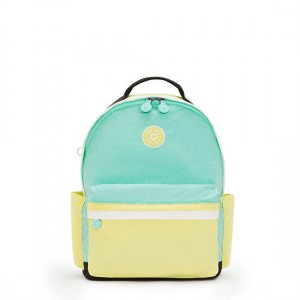 Kipling Damien Medium Laptop Backpack Turquoise | RCUGL6015