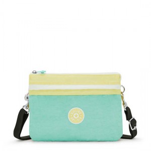 Kipling Easy Riri Large Crossbody Bags Turquoise | QOEDV1524