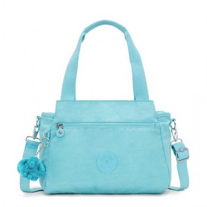 Kipling Elysia Shoulder Bags Light Turquoise | XNKYI8173