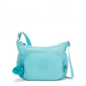 Kipling Gabb Small Crossbody Bags Light Turquoise | ENYPO0253