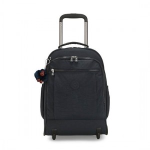 Kipling Gaze Large Rolling Backpack Blue | SBEYM4857