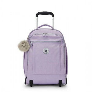 Kipling Gaze Large Rolling Backpack Lavender | IFOUB5726