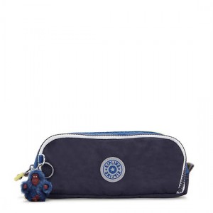 Kipling Gitroy Pencil Cases Blue | NKSXB9587