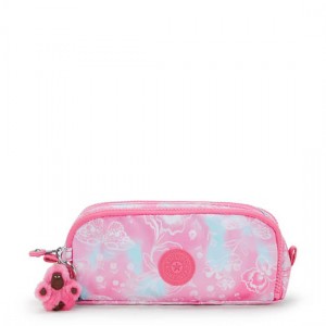 Kipling Gitroy Printed Pencil Cases Pink / Blue | WZIVH1795