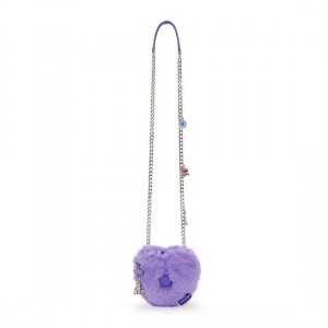 Kipling Jozi Emily In Paris Furry Mini Crossbody Bags Purple | QODFC5301