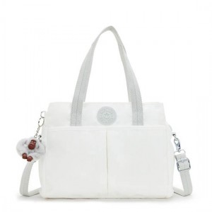 Kipling Kenzie Shoulder Bags White | YHNZT8671