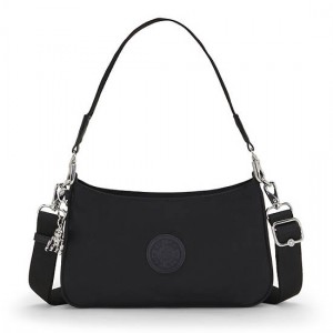 Kipling Lauri Shoulder Bags Black | SKEPZ3254