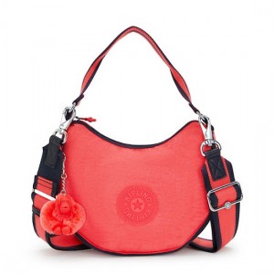 Kipling Malise Shoulder Bags Coral | VJWMS6315