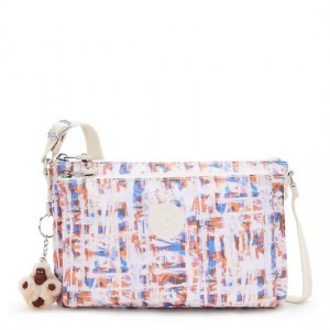 Kipling Mikaela Printed Crossbody Bags Multicolor | VZCBX9638