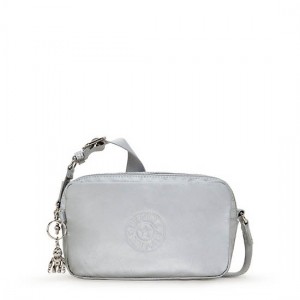 Kipling Milda Crossbody Bags Silver | PHMNQ9405