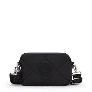 Kipling Milda Quilted Crossbody Bags Black | BYPAM4678