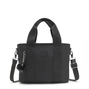 Kipling Minta Medium Tote Bags Black | JZPAB6792