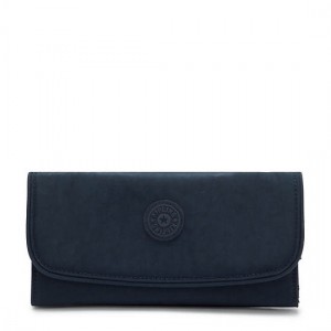 Kipling Money Land Snap Wallets Blue | KYXRB9130