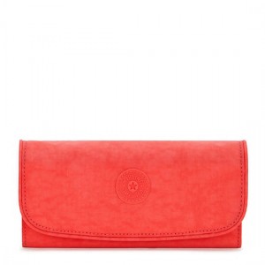 Kipling Money Land Snap Wallets Coral | BDRCK2809