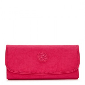 Kipling Money Land Snap Wallets Pink | WJZKU9641