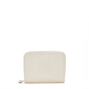 Kipling Money Love Metallic Small Wallets Beige | YCSVL4709