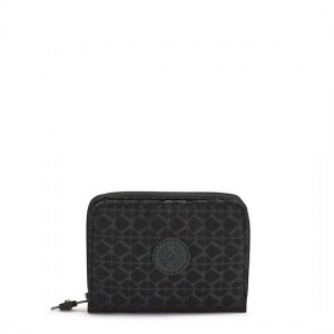 Kipling Money Love Small Printed Wallets Black | ZUQSJ3740