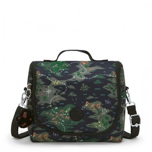 Kipling New Kichirou Printed Lunch Bags Green | CQBKZ1408