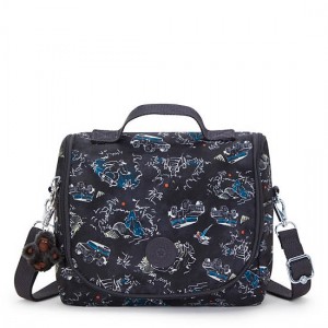 Kipling New Kichirou Printed Lunch Bags Green | MJXNU5067