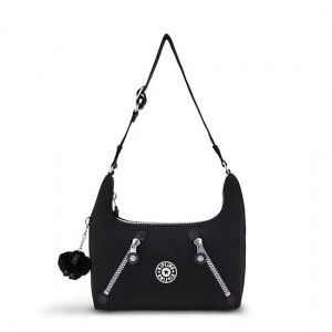 Kipling Nikki Shoulder Bags Black | ZECJX2465