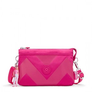 Kipling Riri Barbie Crossbody Bags Pink | BHFGO1364