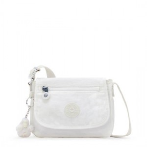 Kipling Sabian Crossbody Mini Bags White | WAXHM8073