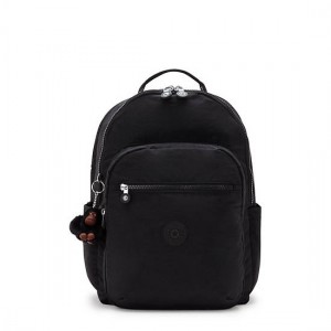 Kipling Seoul College 17" Laptop Backpack Black | SWMTJ4568