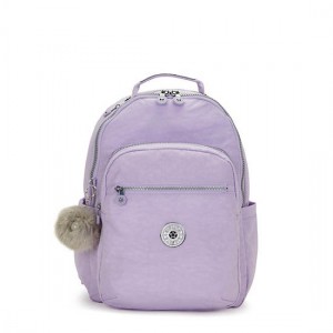 Kipling Seoul Large 15" Laptop Backpack Lavender | TNHIB1350