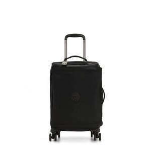 Kipling Spontaneous Small Rolling Luggage Black | SEOVY1704