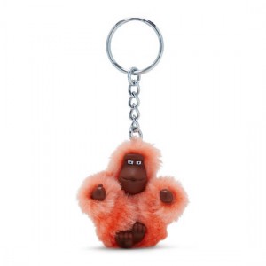 Kipling Sven Extra Small Monkey Keychains Coral | VANBO8054