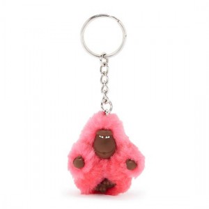 Kipling Sven Extra Small Monkey Keychains Pink | DOISC1946