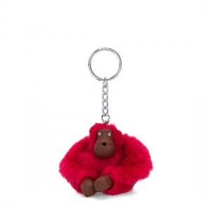 Kipling Sven Small Monkey Keychains Pink | MOJEZ7835