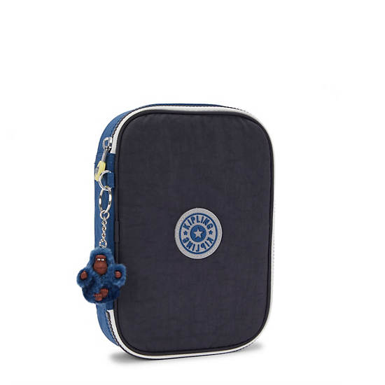 Kipling 100 Pens Cases Blue | HCVTM9167